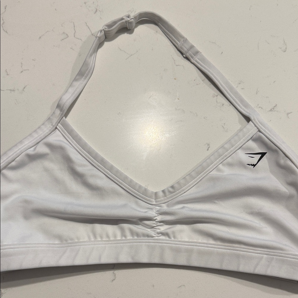 Gymshark White Sports Bra